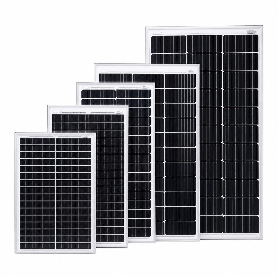 InnovaEDGE 12V class solar modules from 40Wp to 335Wp